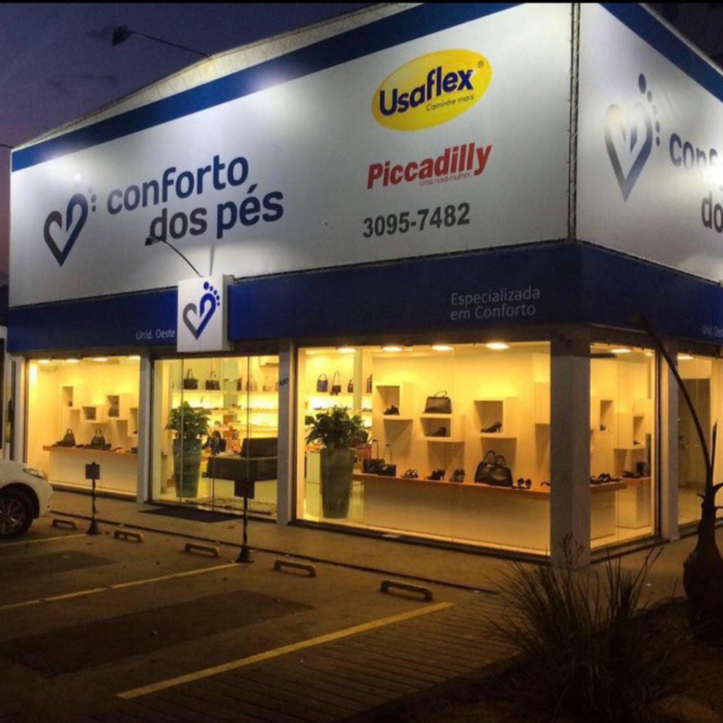 Loja Conforto dos Pés da unidade Setor Oeste, em Goiânia